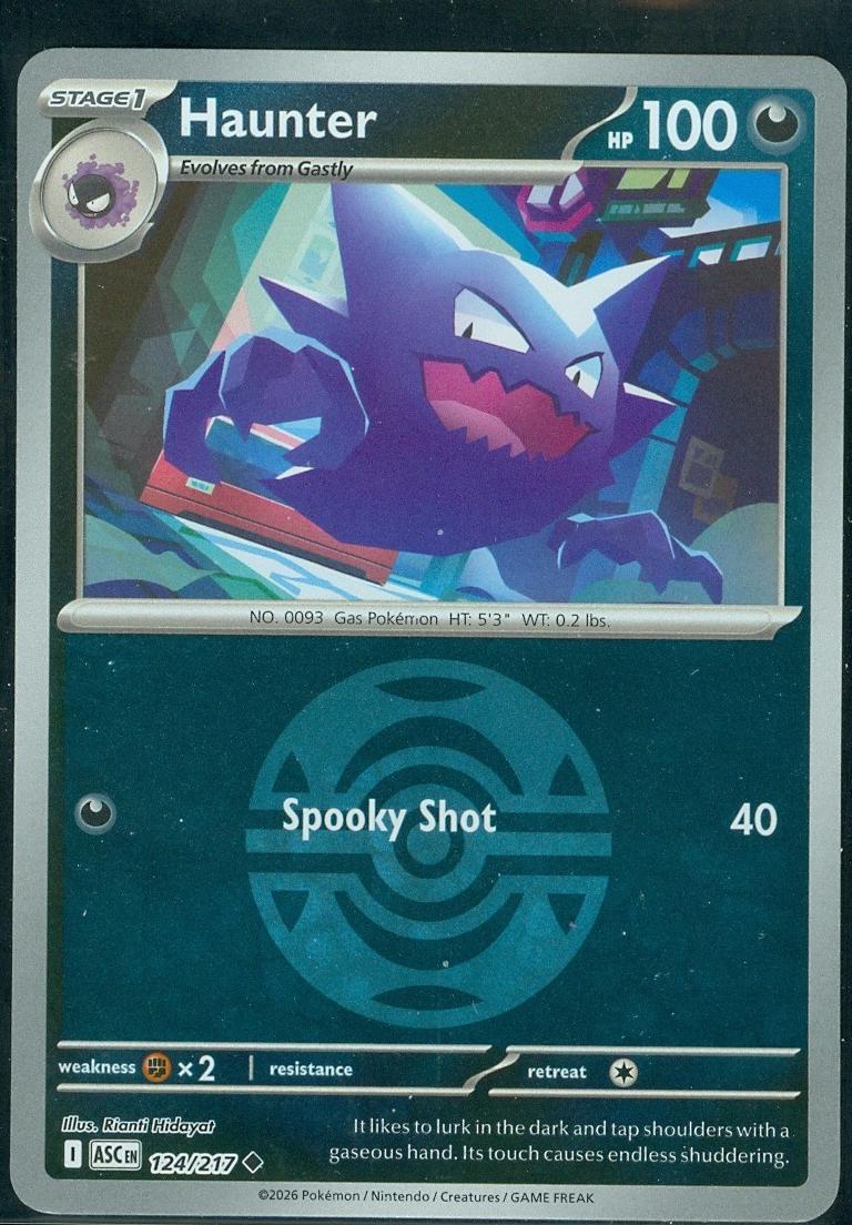 Ascended Heroes Haunter [Ball] Pokémon card
